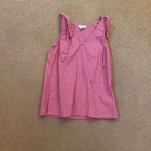 Pink and White summer top